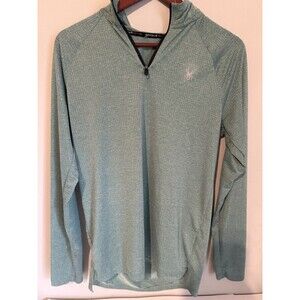 Spyder Active 1/2 Zip Pullover Green Size Medium